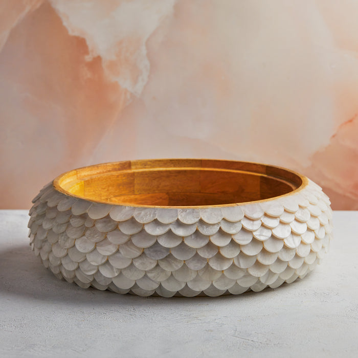 Handcrafted Luxury Mother of Pearl Inspired Casserole – 3.5L | Insulated Stainless Steel Core