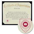 Hastings College Certificate of Appreciation