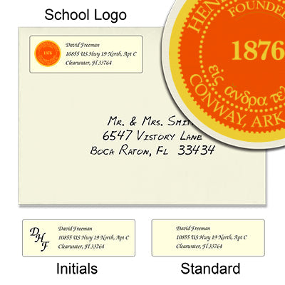 Hendrix College Return Address Labels
