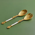 Heritage Grace Mother of Pearl Salad Server Duo