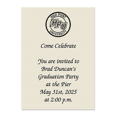 High Point University Personal Notecard