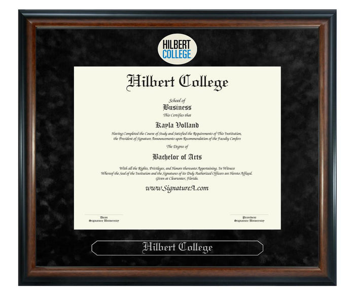 Hilbert College Diploma Frame (SN)