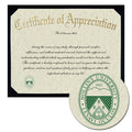 Hollins University Certificate of Appreciation