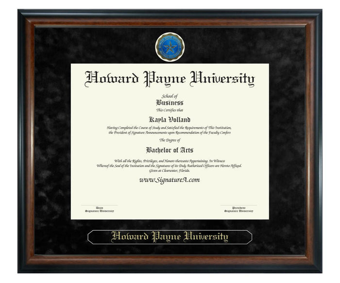 Howard Payne University Diploma Frame (SN)