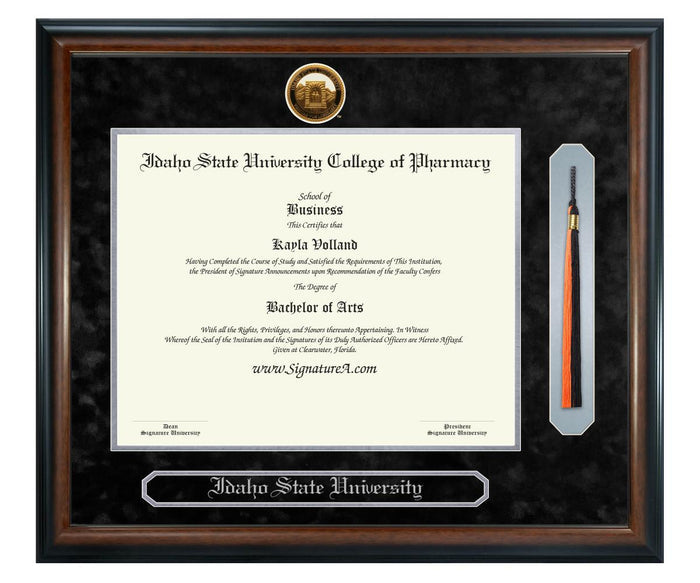 Idaho State University College of Pharmacy Diploma Frame (SNT)