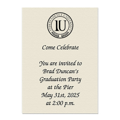 Independence University - Ohio Personal Notecard