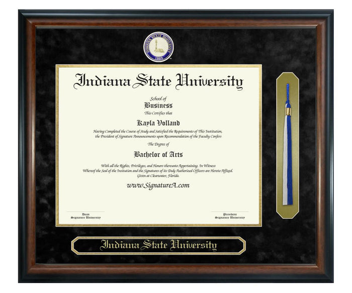 Indiana State University Diploma Frame (SNT)