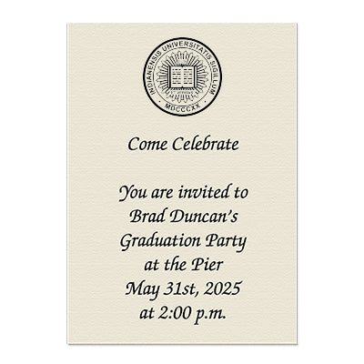 Indiana University - Bloomington Personal Notecard