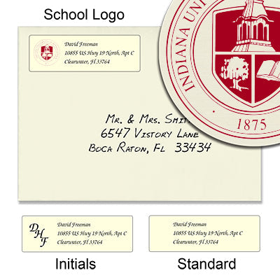 Indiana University of Pennsylvania Return Address Labels
