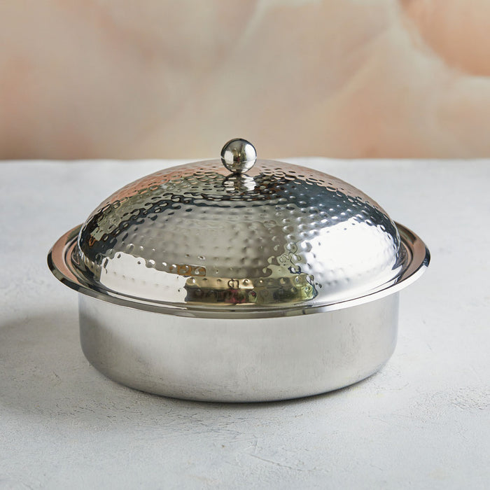 Ivory Gold Mother of Pearl Inspired Casserole – 3.5L | Handcrafted Opulence