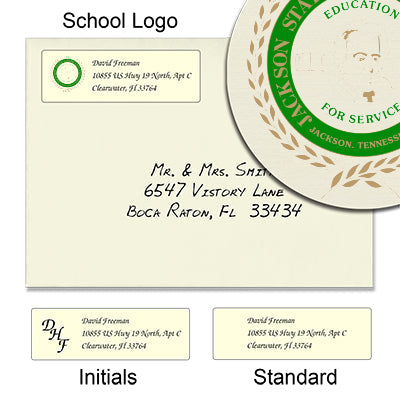 Jackson State Community College Return Address Labels