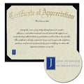 John Jay College of Criminal Justice Certificate of Appreciation