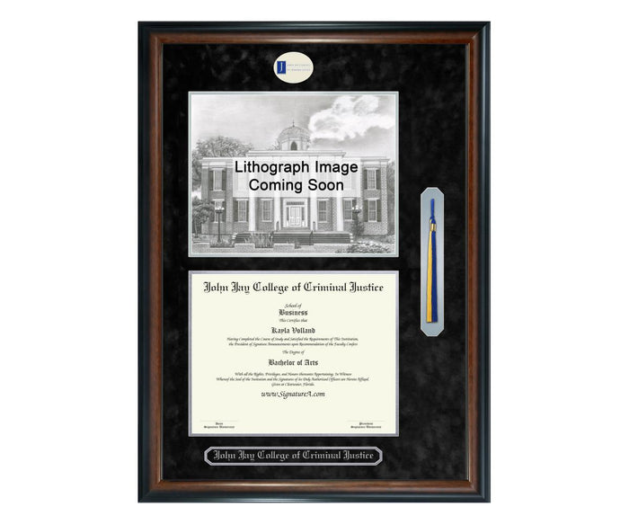 John Jay College of Criminal Justice Diploma Frame (SNTL)