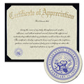 Kansas State University Certificate of Appreciation