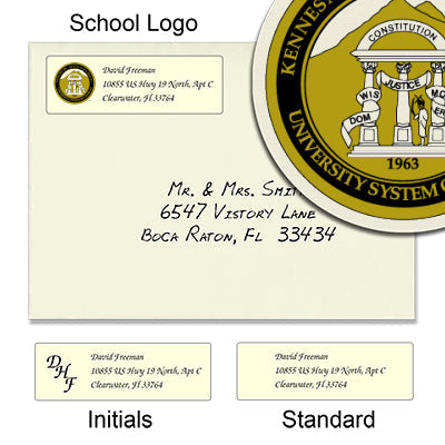 Kennesaw State University Return Address Labels