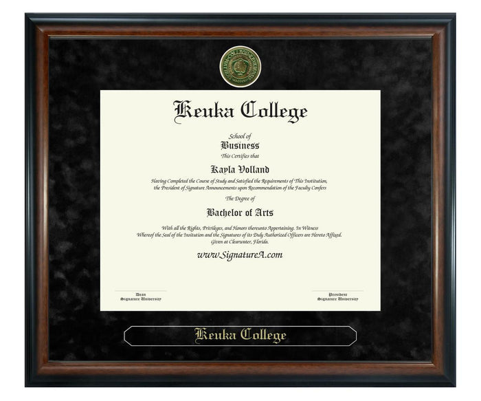 Keuka College Diploma Frame (SN)