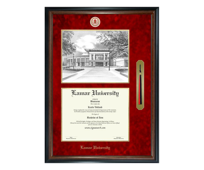 Lamar University Diploma Frame (SNTL)