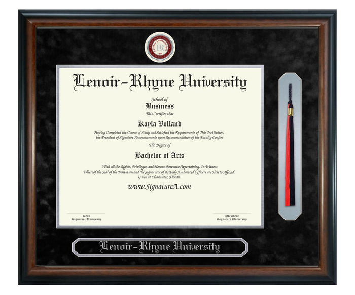 Lenoir-Rhyne University Diploma Frame (SNT)
