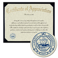 Liberty University Certificate of Appreciation
