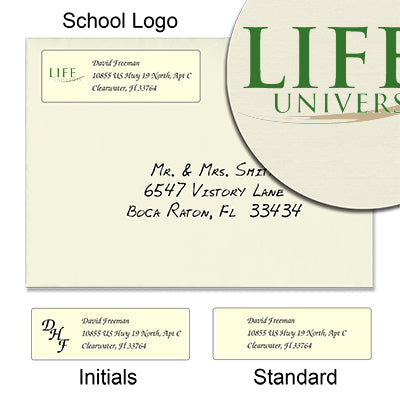 Life University Return Address Labels