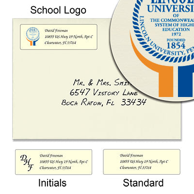 Lincoln University of Pennsylvania Return Address Labels