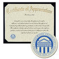Longwood University Certificate of Appreciation