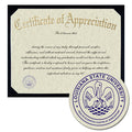 Louisiana State University School of Medicine Certificate of Appreciation