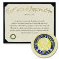Louisiana Tech University Certificate of Appreciation