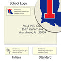 Louisiana Tech University Return Address Labels