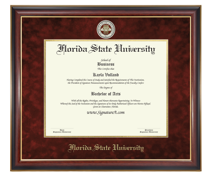 Main Diploma Frame SN