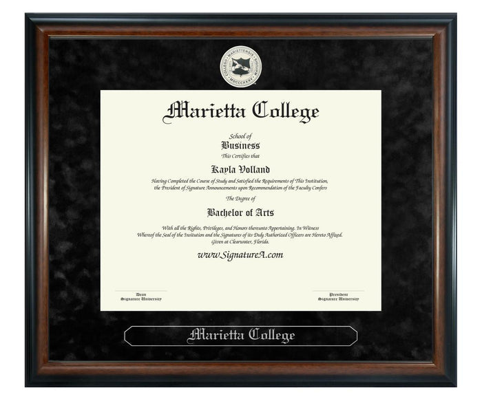 Marietta College Diploma Frame (SN)