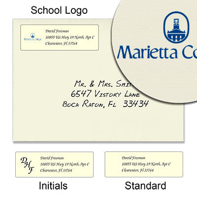 Marietta College Return Address Labels