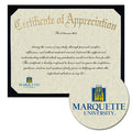 Marquette University College of Law Certificate of Appreciation