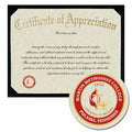 Martin Methodist College Certificate of Appreciation