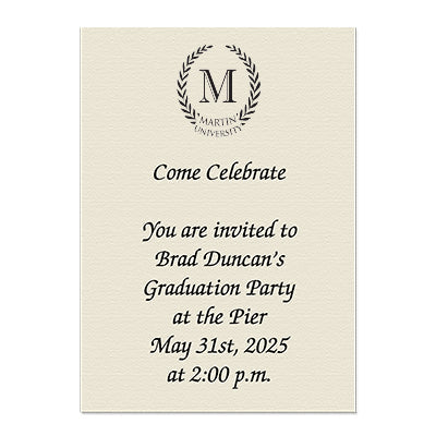 Martin University Personal Notecard