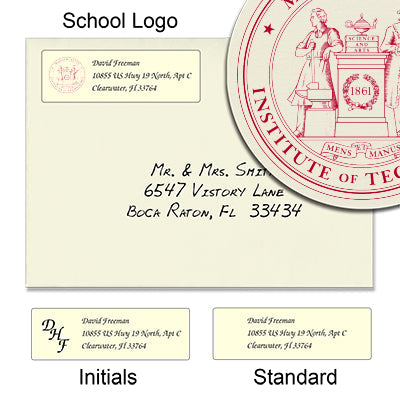 Massachusetts Institute of Technology Return Address Labels
