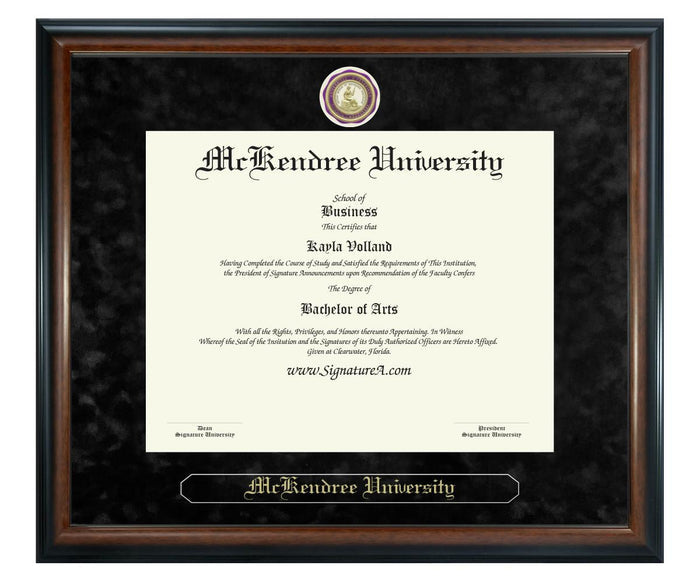 McKendree University Diploma Frame (SN)