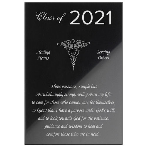 Medical Quote Marble Plaque