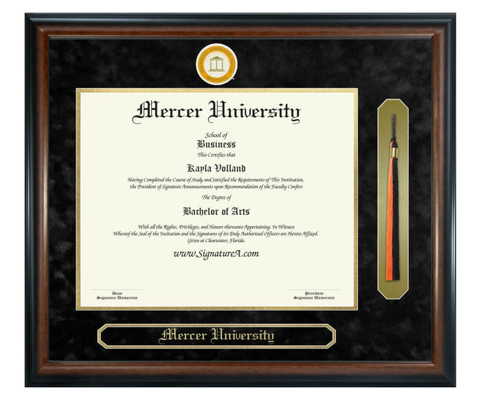 Mercer University Diploma Frame (SNT)
