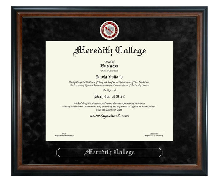 Meredith College Diploma Frame (SN)