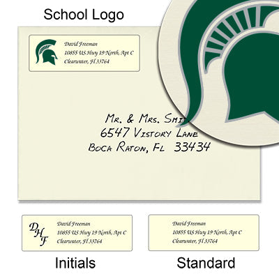 Michigan State University Return Address Labels