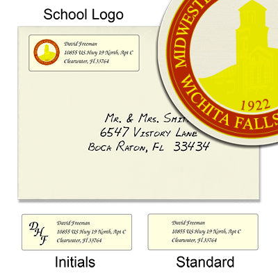Midwestern State University Return Address Labels
