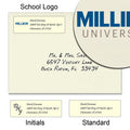 Millikin University Return Address Labels