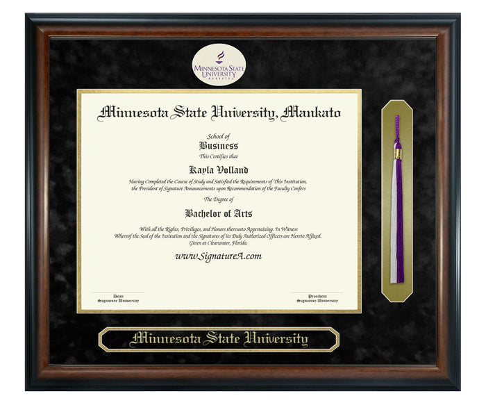 Minnesota State University, Mankato Diploma Frame (SNT)