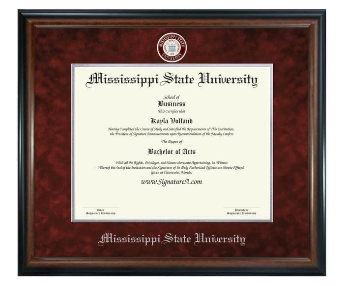 Mississippi State University Diploma Frame SN (MSU)