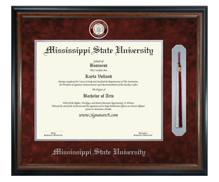 Mississippi State University Diploma Frame (SNT)