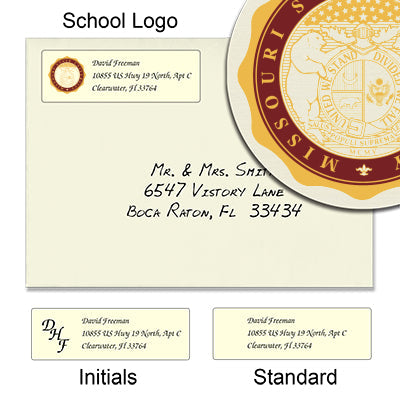 Missouri State University Return Address Labels