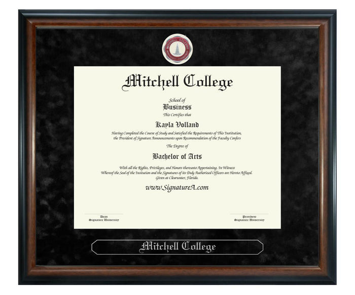 Mitchell College Diploma Frame (SN)