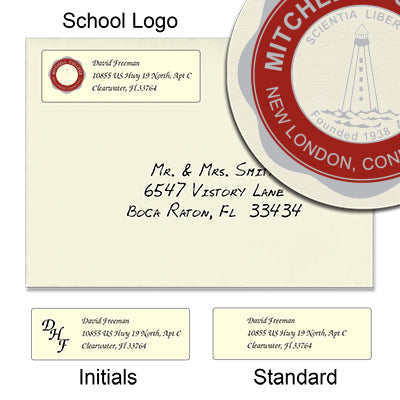 Mitchell College Return Address Labels