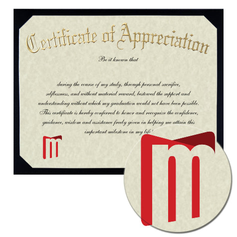 Moberly Area Community College Certificate of Appreciation